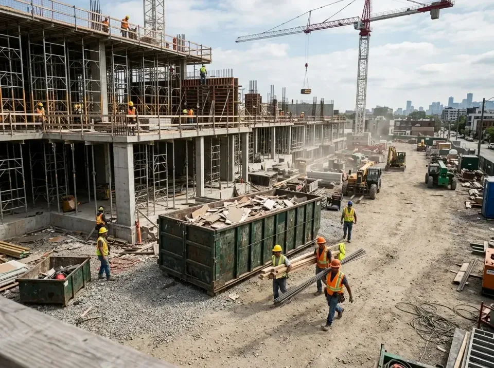 commercial-construction-site-w-002 — frequently asked questions, Low Cost Construction Dumpster Rental in Lincoln, CA